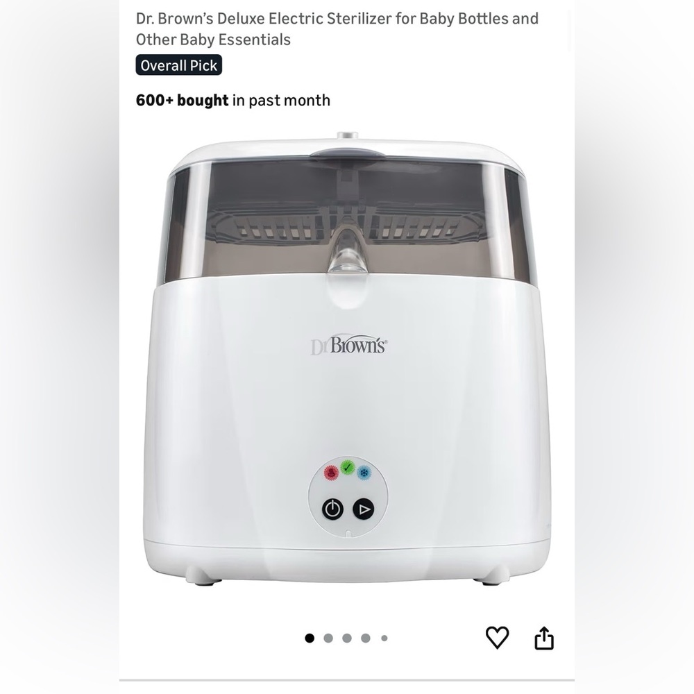 Dr. Brown’s Deluxe Bottle Sterilizer